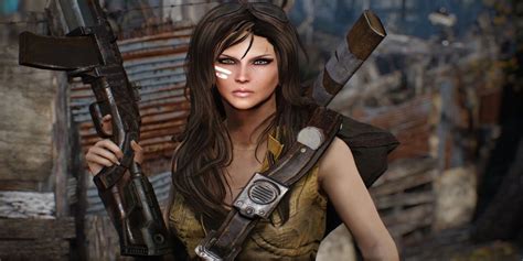 fallout 4 good looking female character